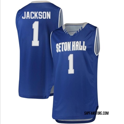 Custom College Basketball Jerseys Seton Hall Jersey Name and Number White